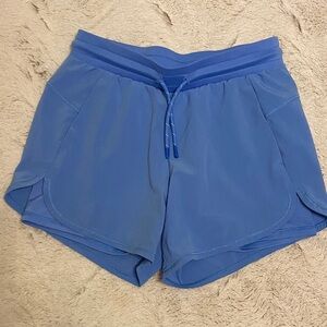 Girls Blue Athletic Shorts